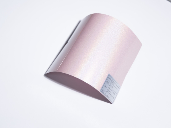 Полиуретановая пленка PPF Colors Glossy Holographic Pink (голографический розовый), глянцевая, UC7012, 1,52×15 м